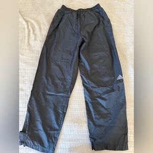 Adidas Black Wind Rain Athletic Pants